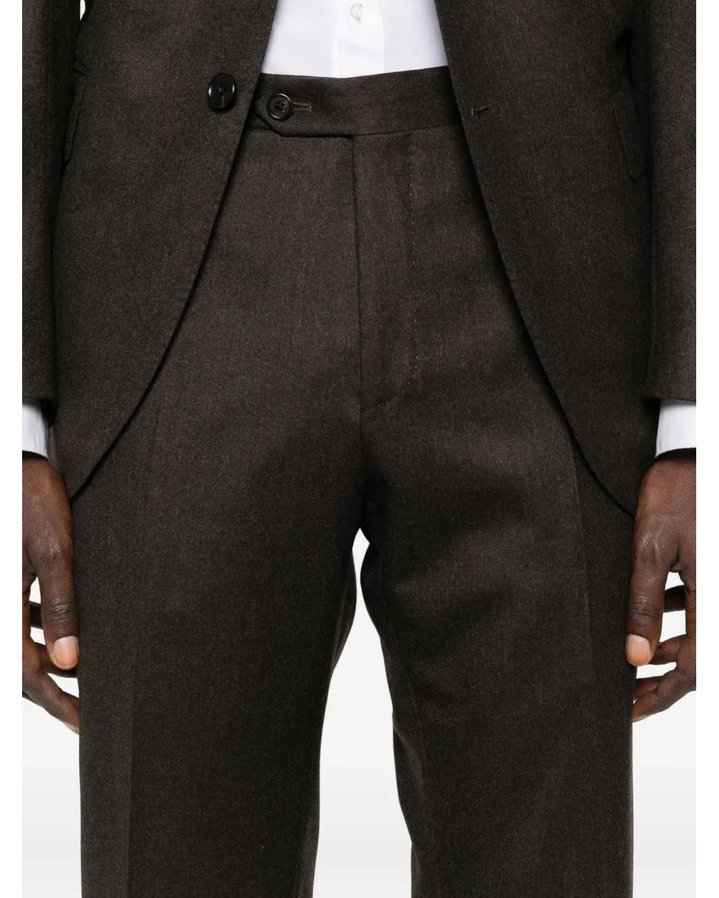 Traje Con Dos Botones Corneliani de hombre de color Black