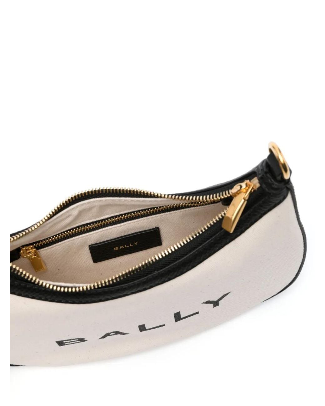 Bally Natural Tasche Mit Logo-Print