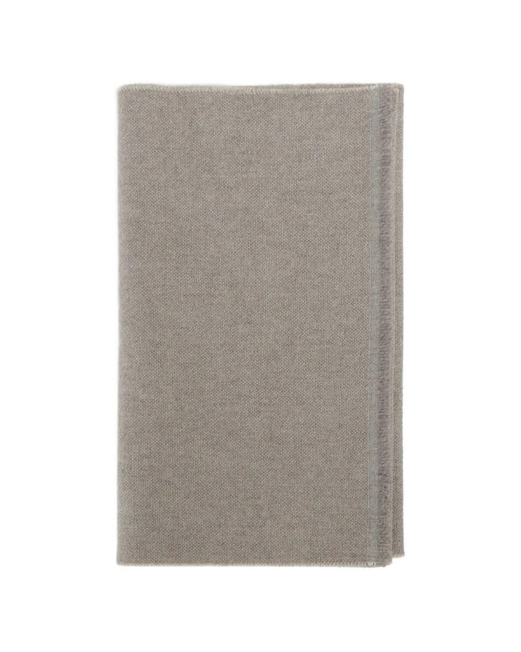 Sciarpa Con Applicazione Logo di Fay in Gray da Uomo