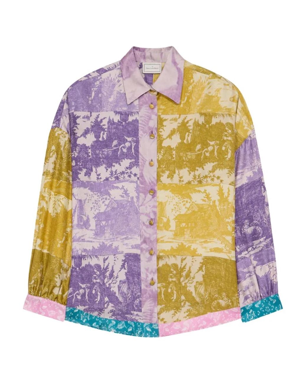 Pierre Louis Mascia Yellow Aloe Shirt