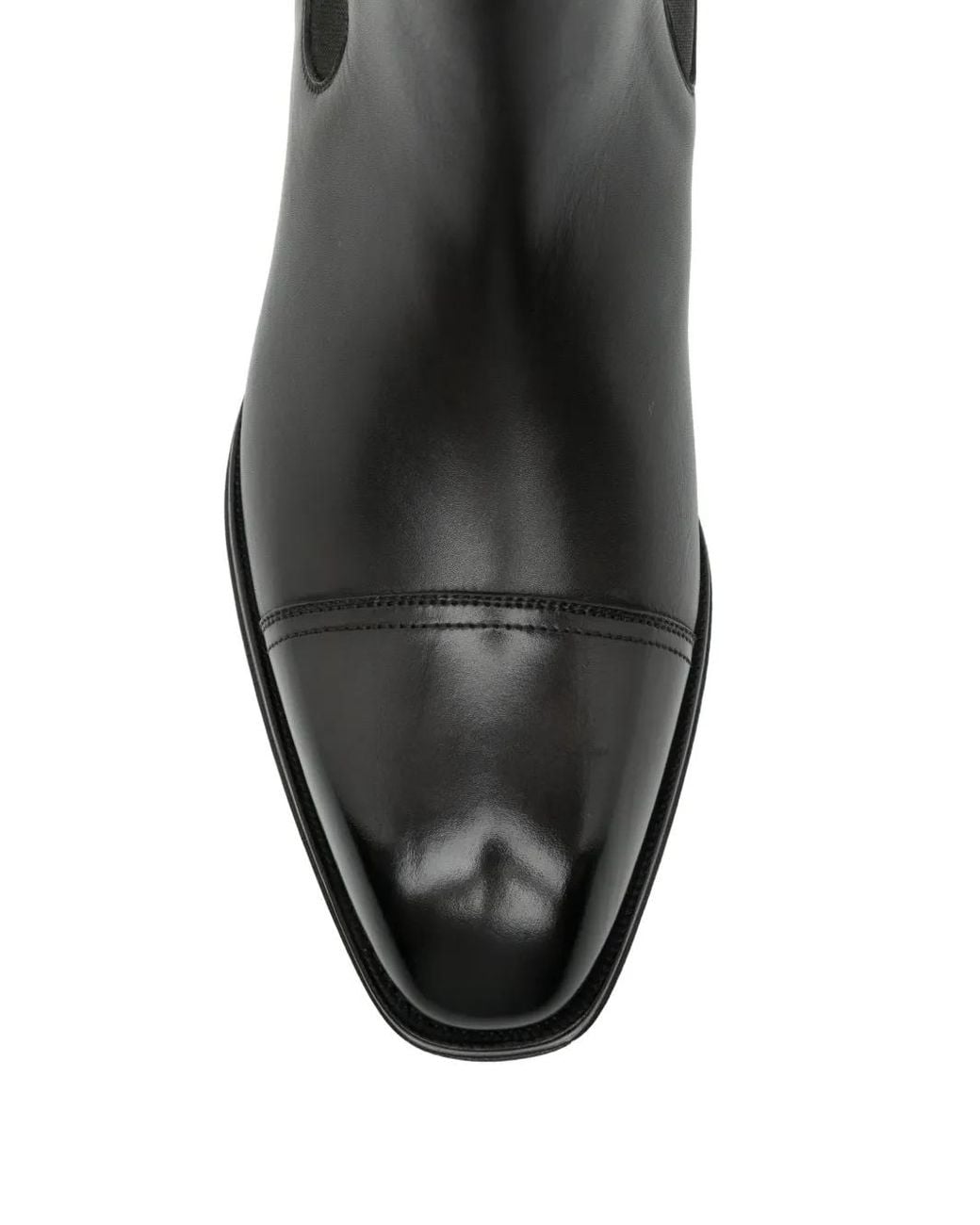 Tom Ford Black Elkan Chelsea Boots for men