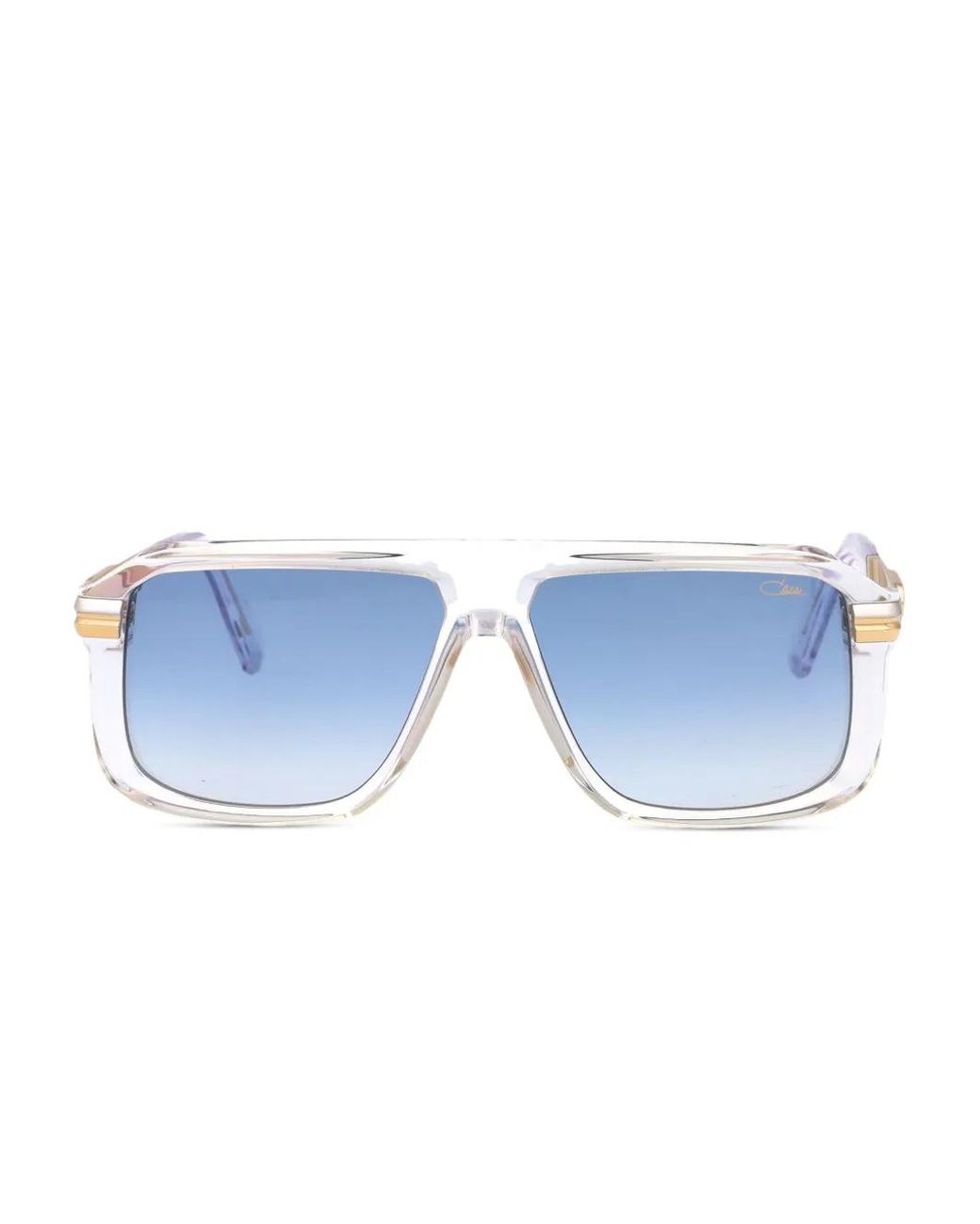 Cazal Blue Square-Frame Sunglasses
