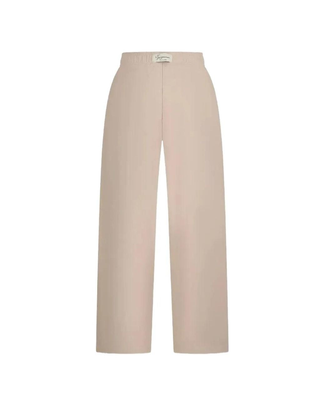 Jacquemus White Pantalon De Jogging The Corso