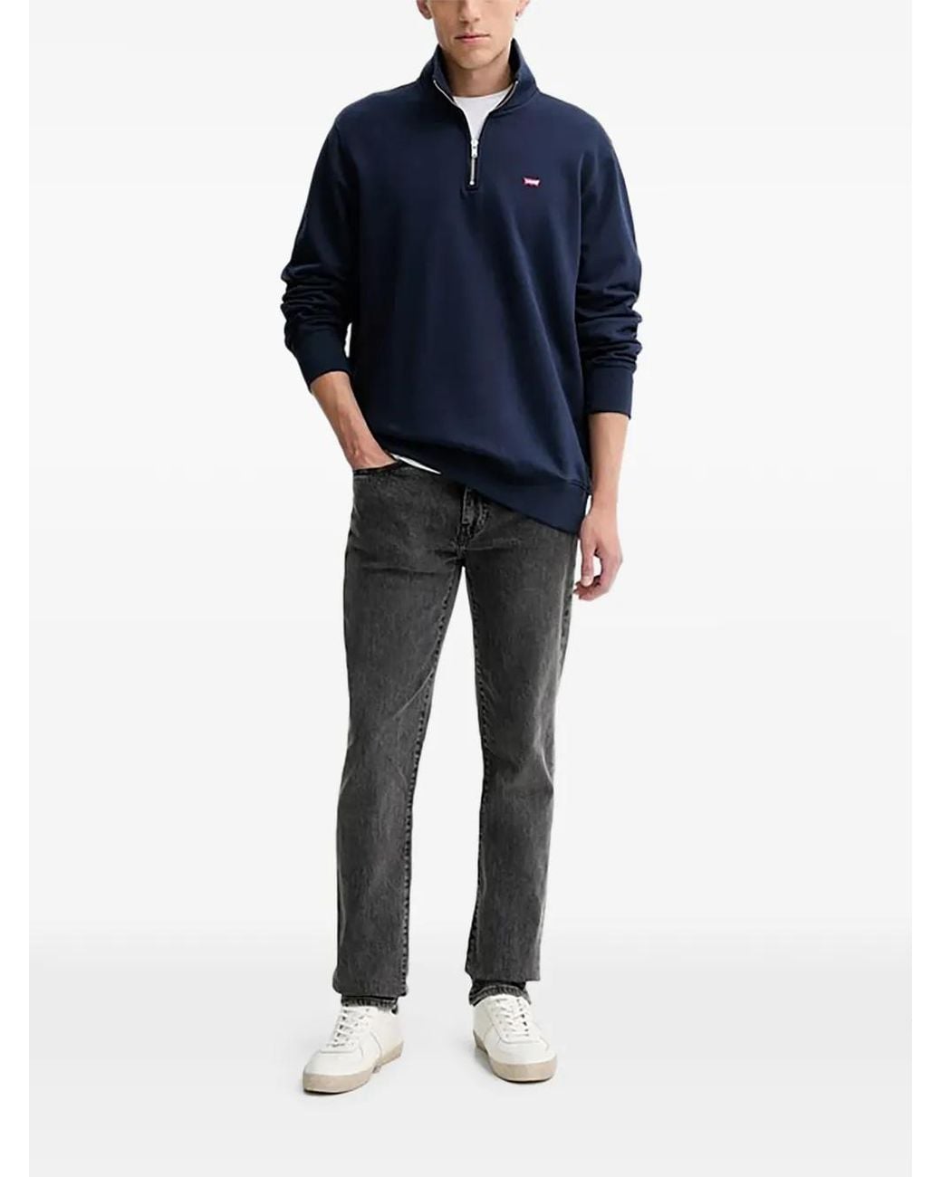 Levi's Blue Zip-Fastening Sweater for men