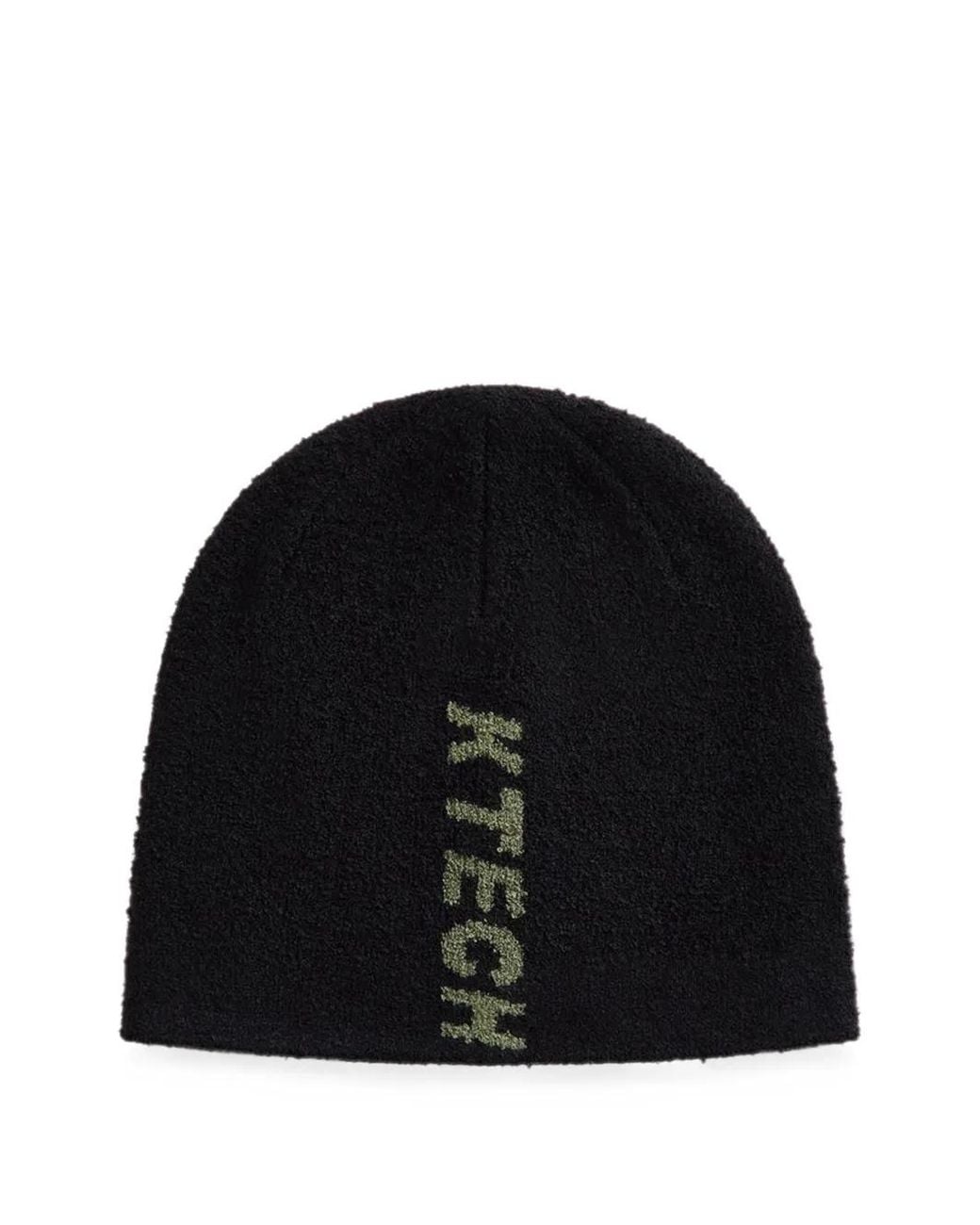 Kith Black Bouclé Cuffless Beanie Hat for men