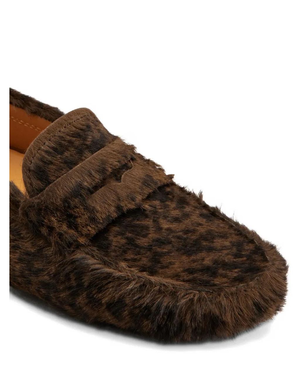 Tod's Brown Gommino Bubble Loafers