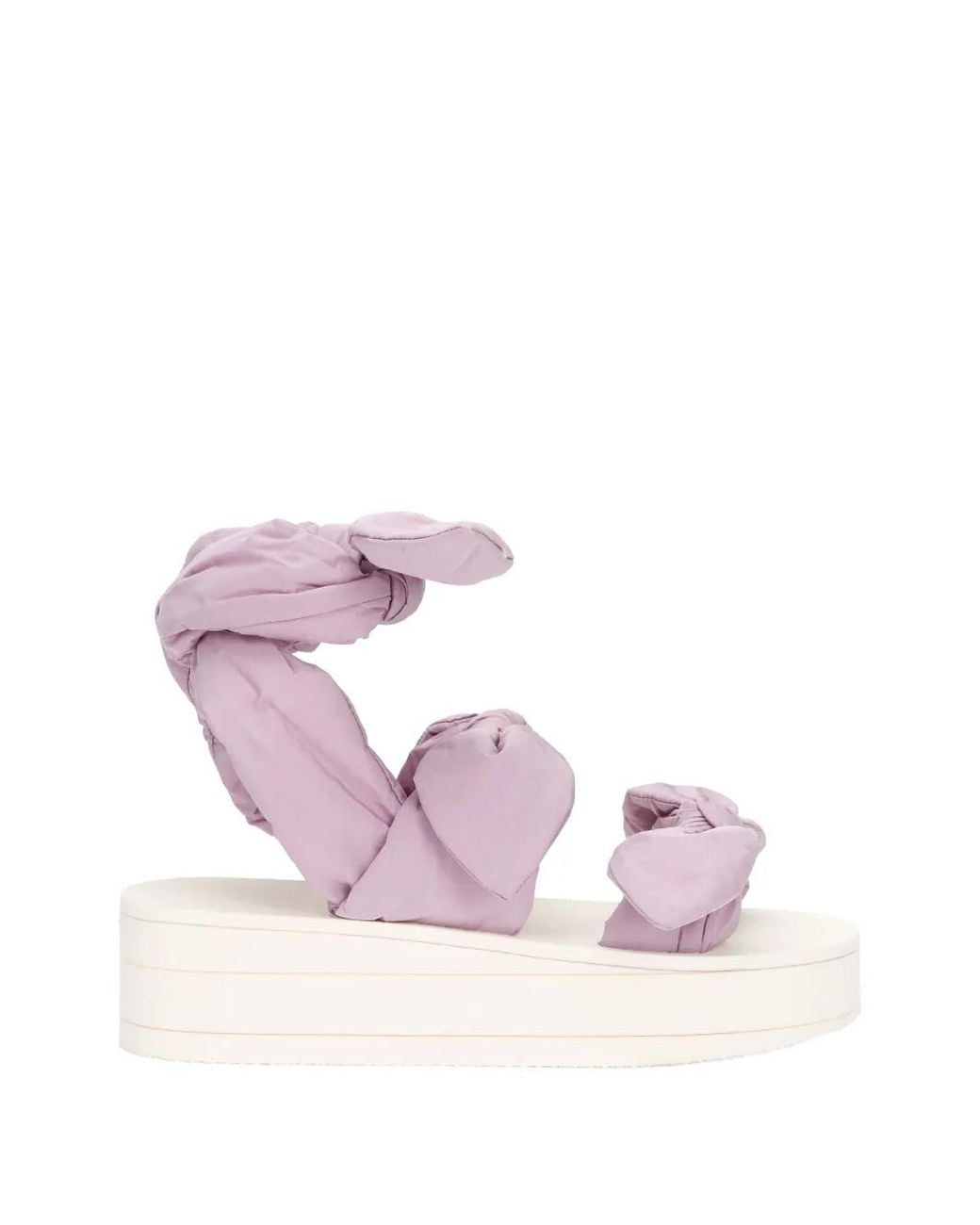 Red(v) Pink Bow Sandals