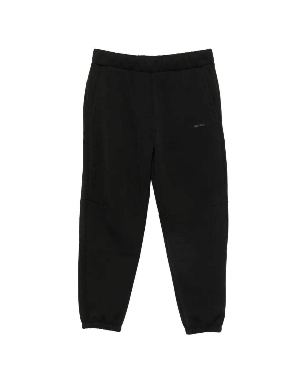 Calvin Klein Black Logo-Print Track Pants for men
