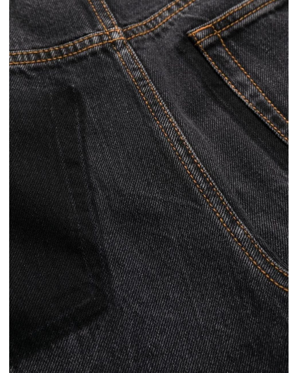 McQueen Black Denim Cotton Jeans