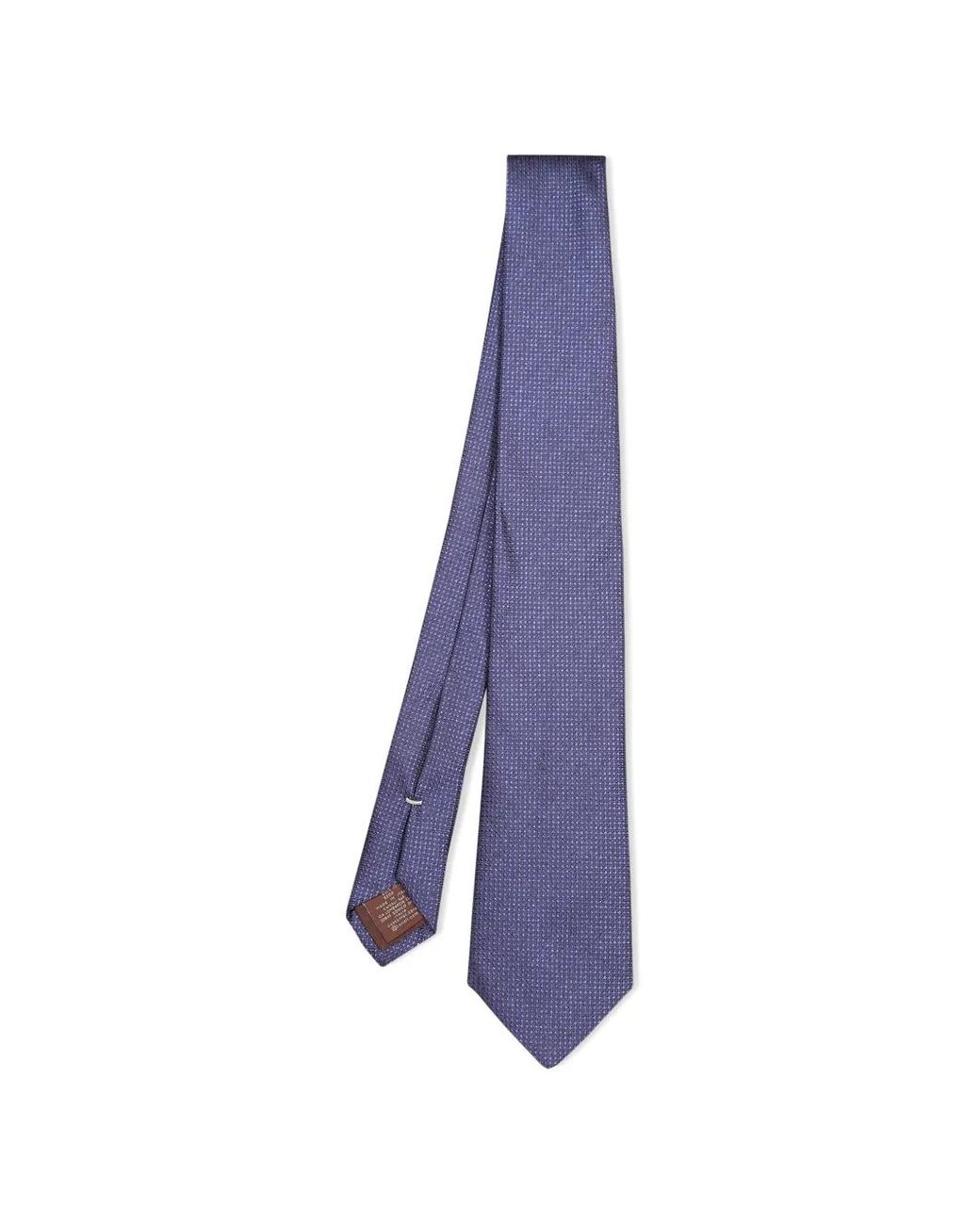 Canali Purple Micro-Pattern Tie for men