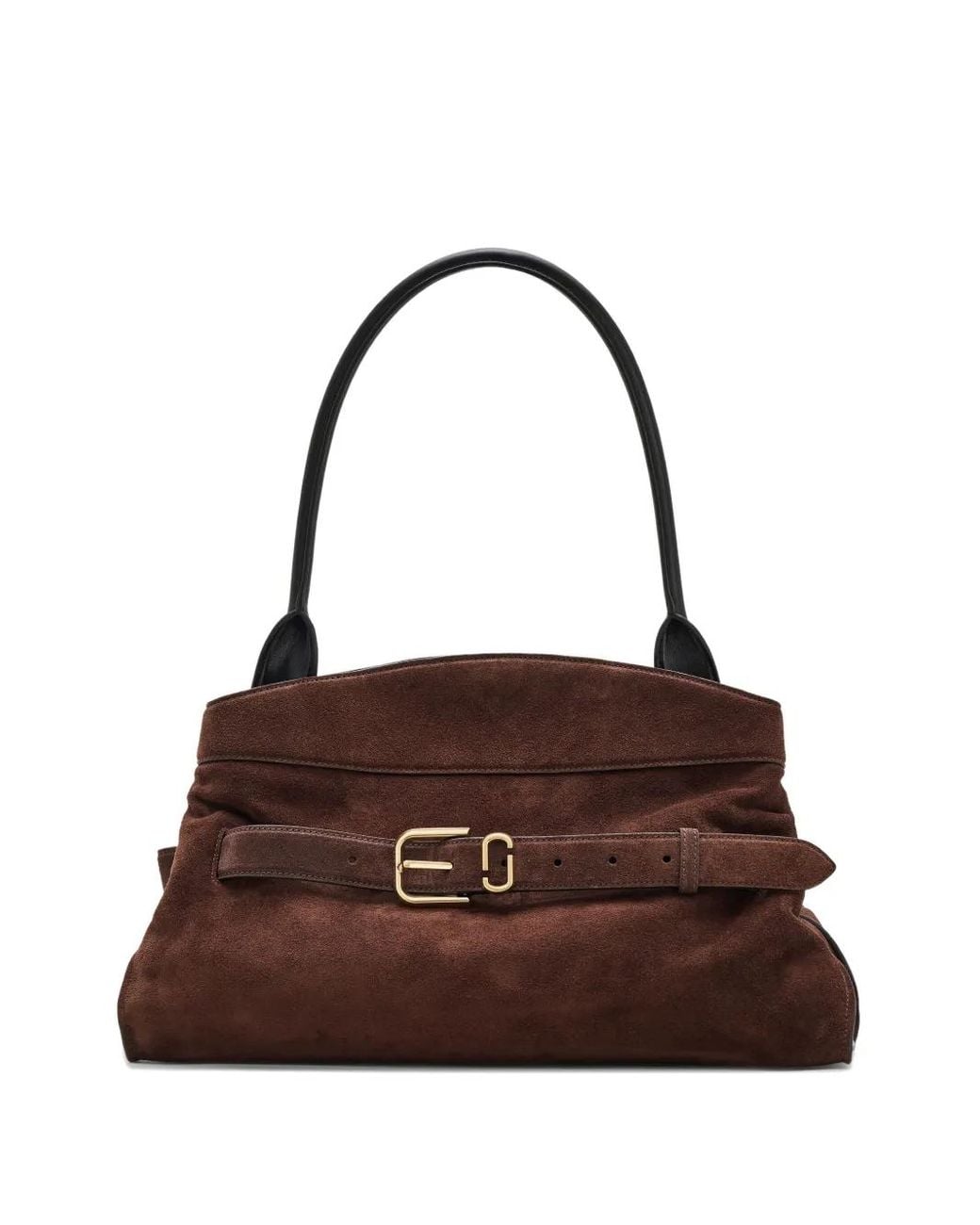 Marc Jacobs Brown The Dakota Suede Shoulder Bag