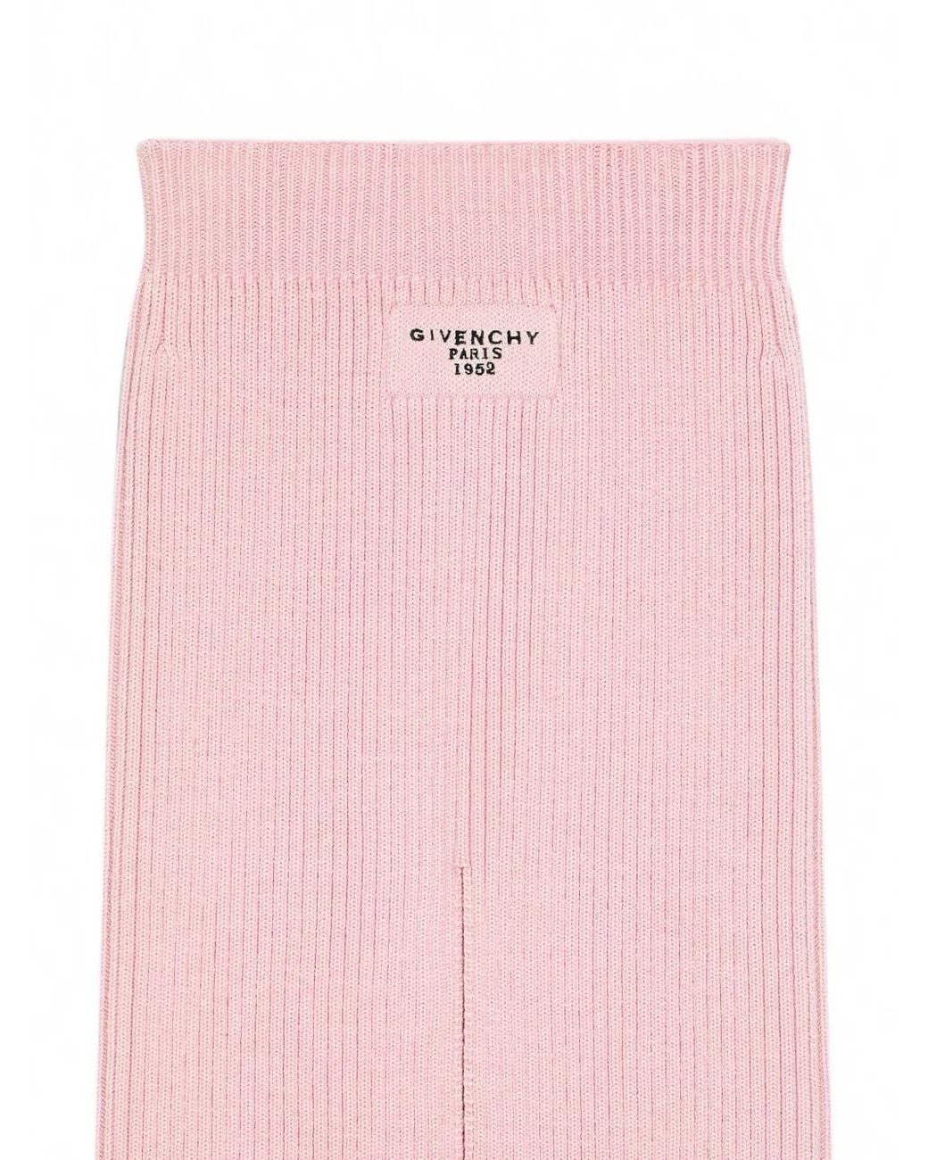 Givenchy Wollen Midi-Kokerrok in het Pink