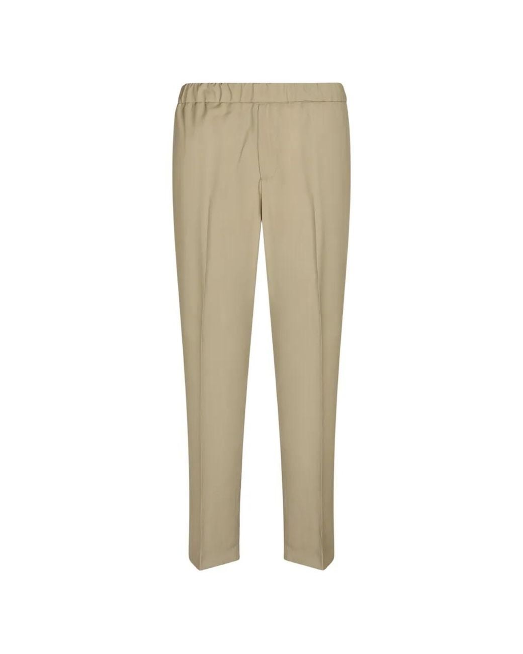 Costumein Natural Pantalon Plissé À Taille Élastiquée for men