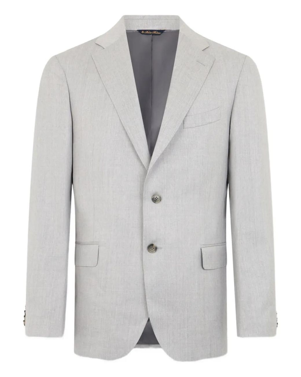 Brooks Brothers Gray Single-Breasted Blazer for men
