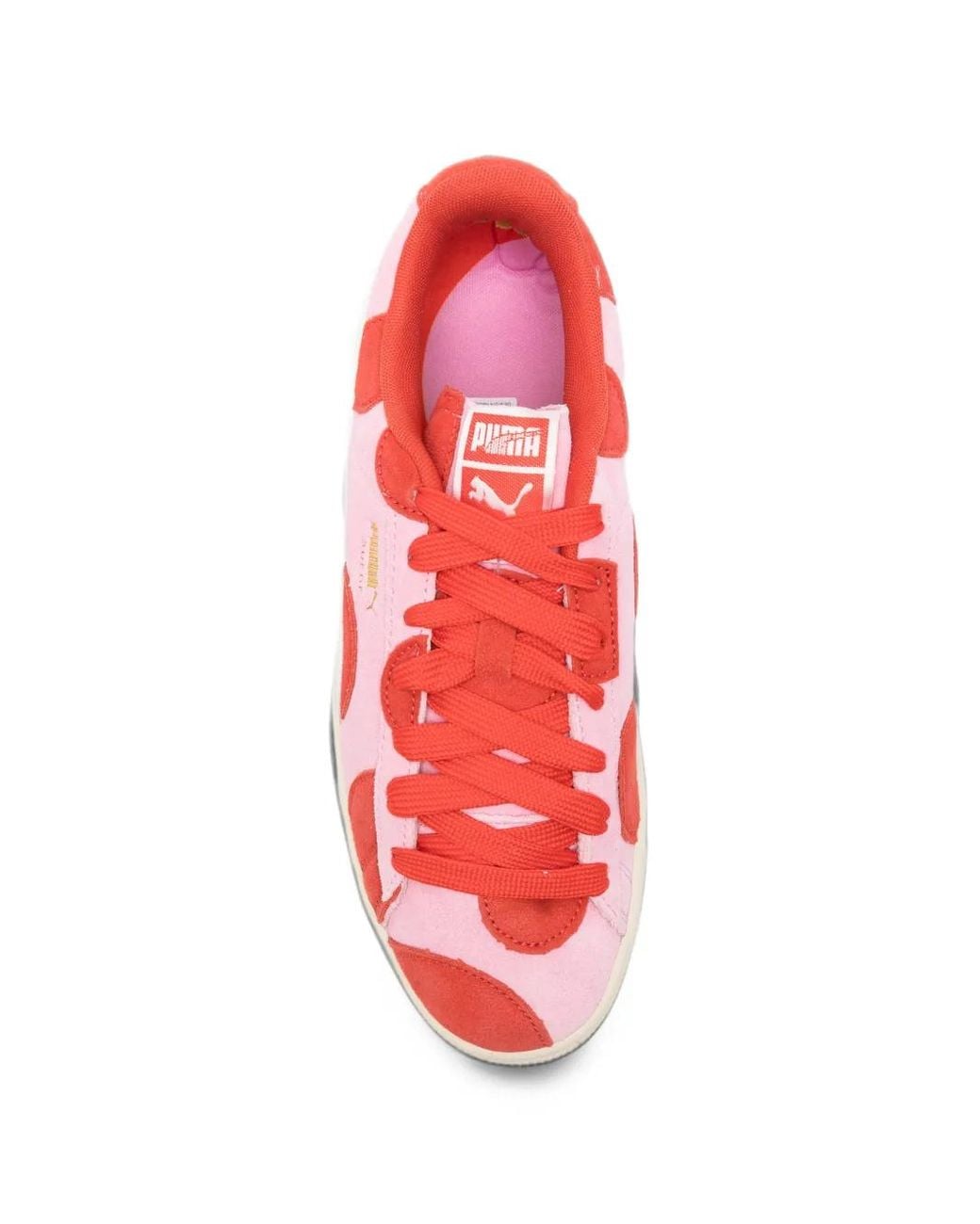 PUMA Pink Suede Sneakers