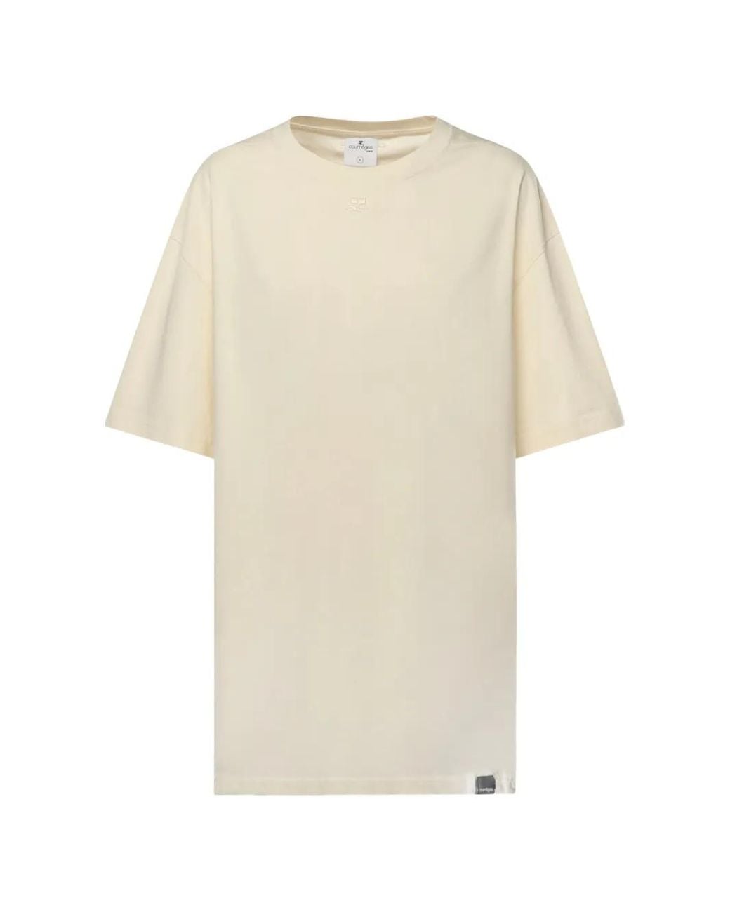 Courreges White Oversized T-Shirt