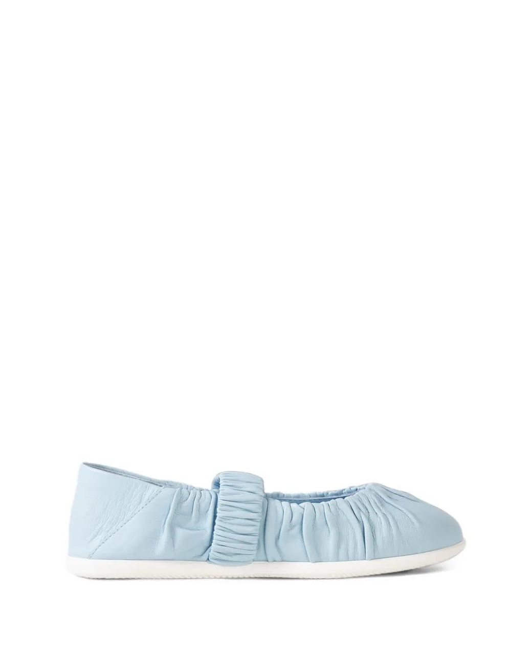 Bogner Blue Vienna Leather Ballet Flats