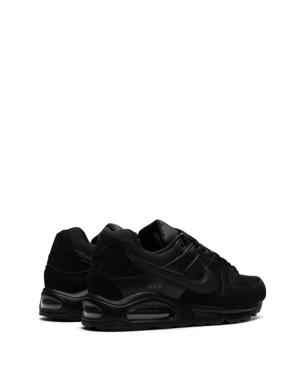 Nike Black Air Max Command "Triple" Sneakers