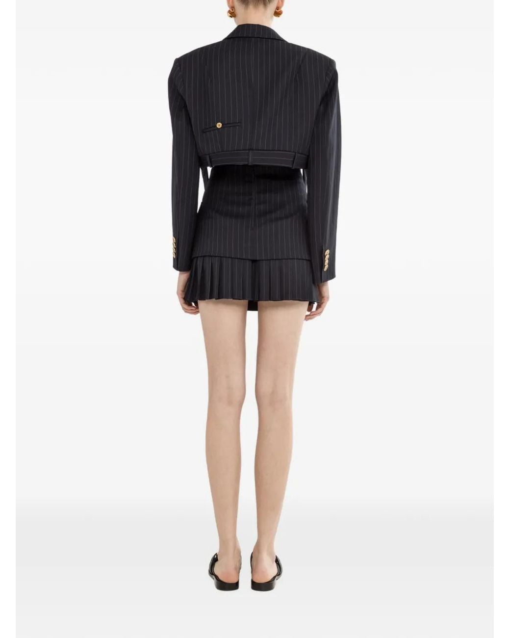Nissa Black Cropped Blazer