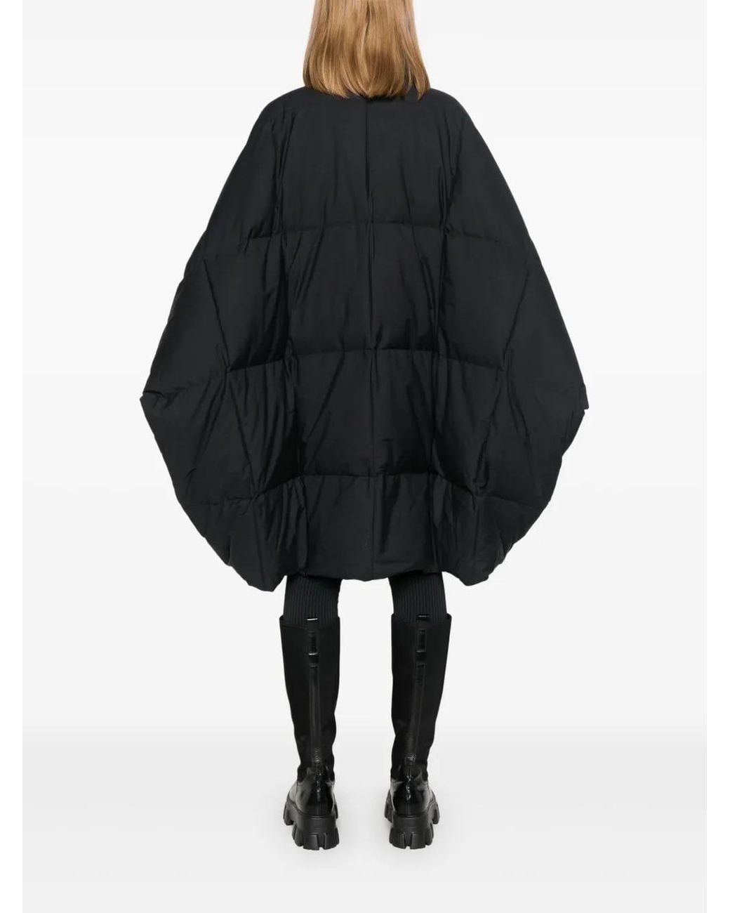 Henrik Vibskov Black Quilted Oversized Coat