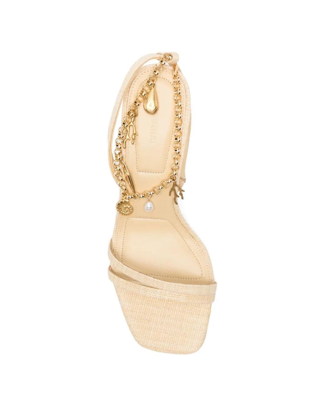 Jonathan Simkhai White Sandalen Mit Knöchelriemen