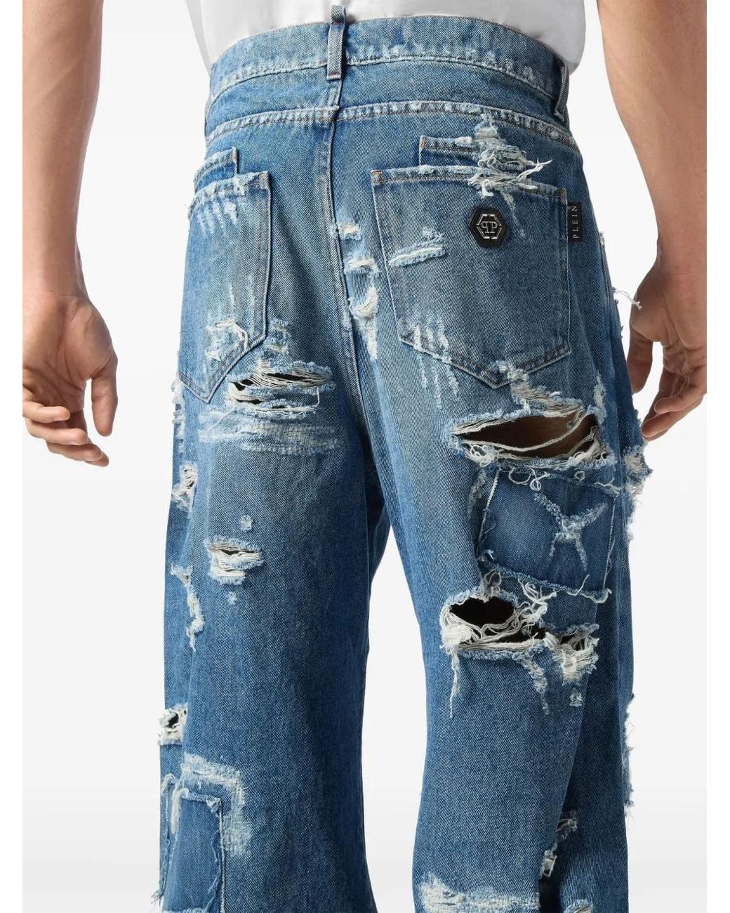 Philipp Plein Blue Beach Boy Jeans for men