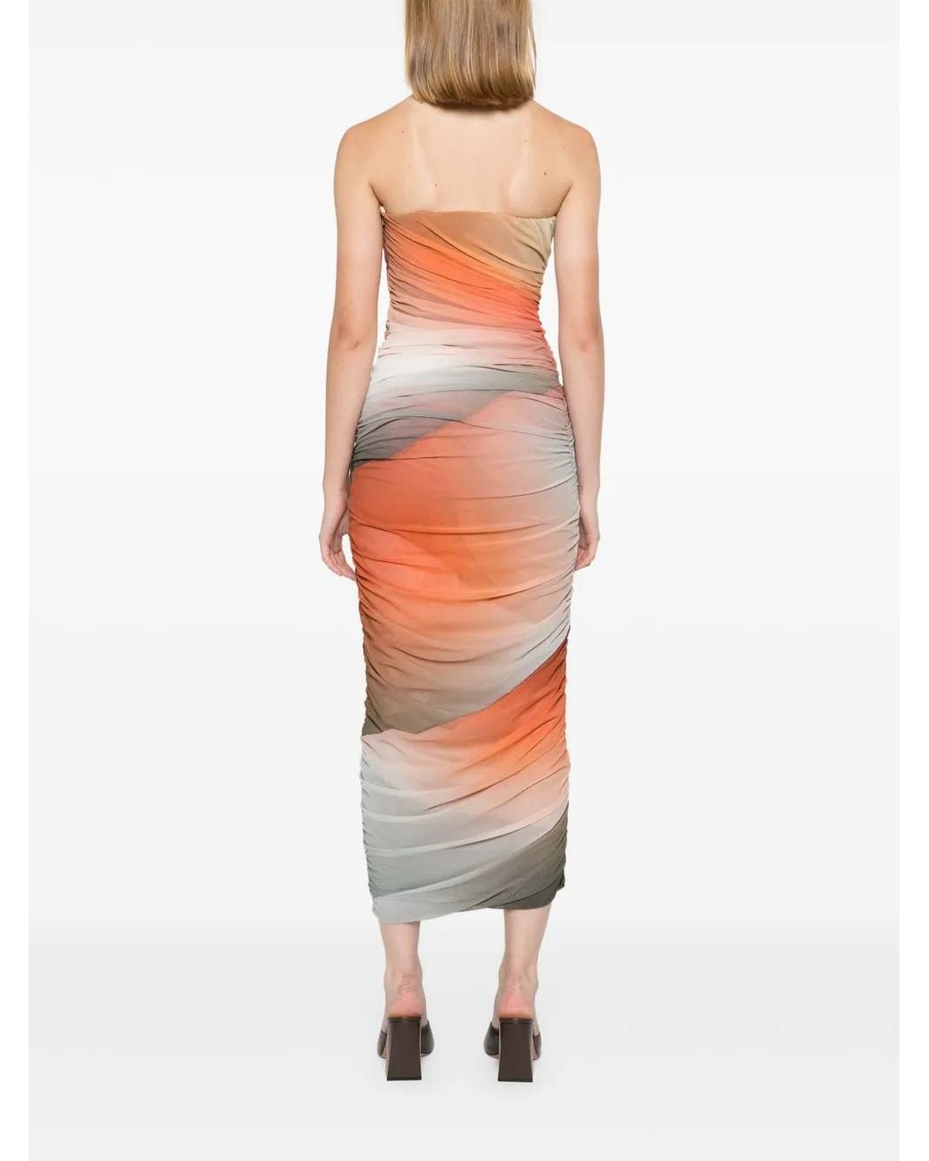 The Attico Brown Dresses