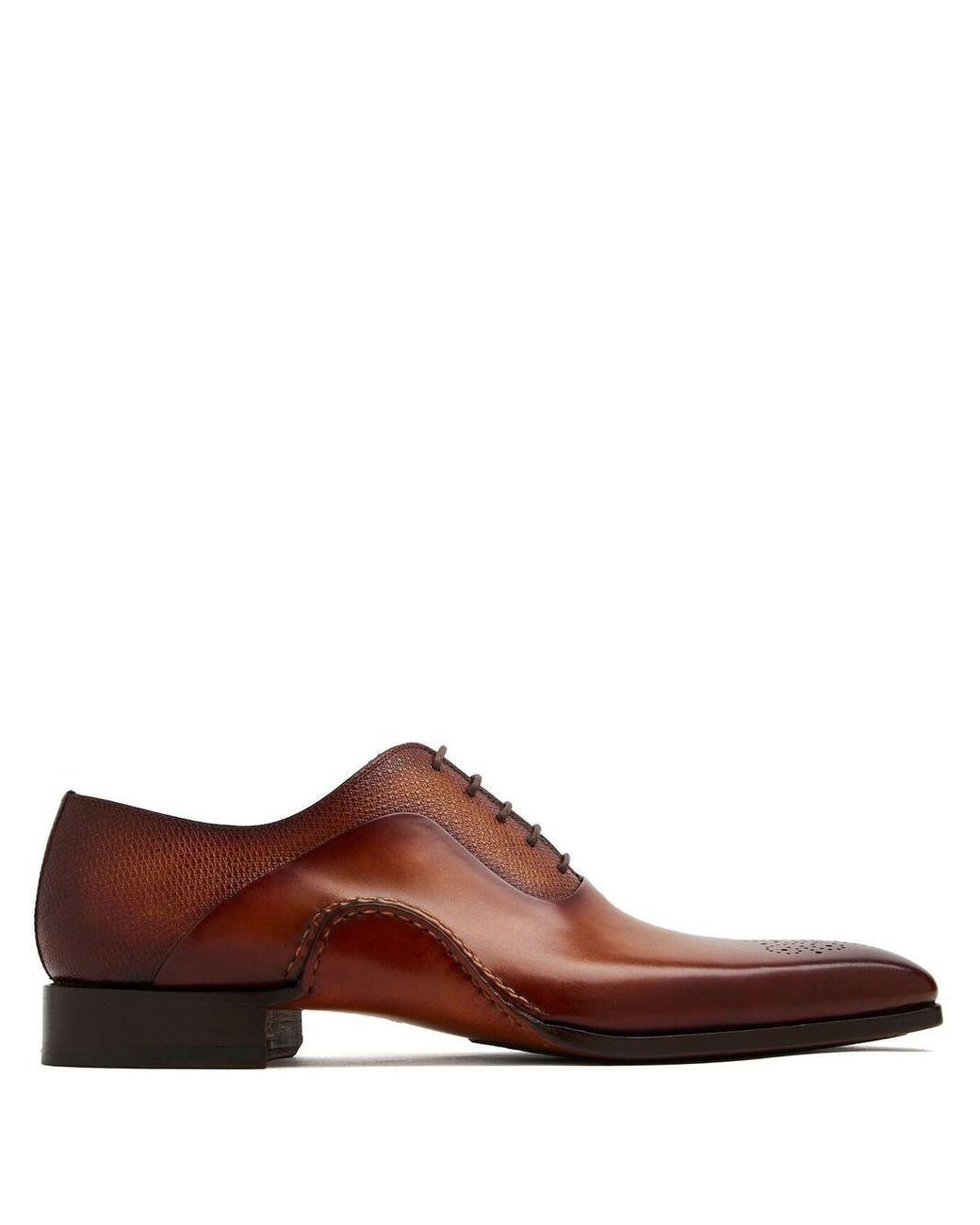 Magnanni Ombré-effect Leather Oxford Shoes in Brown for Men | Lyst
