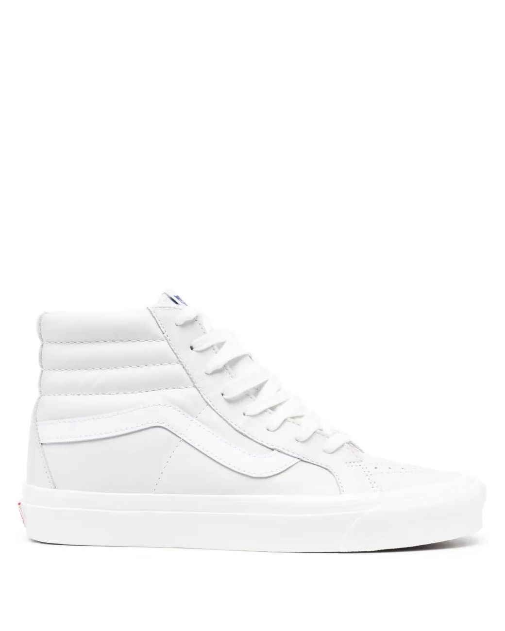 Vans White Sk8 High-Top Sneakers for men