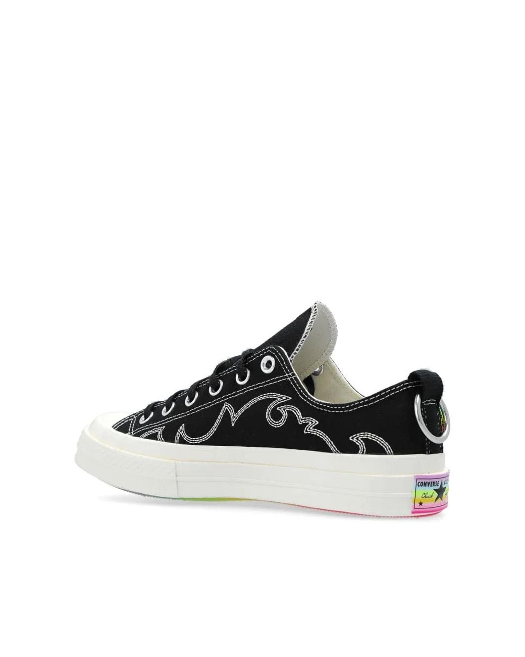Converse Black Chuck 70 Pride Sneakers