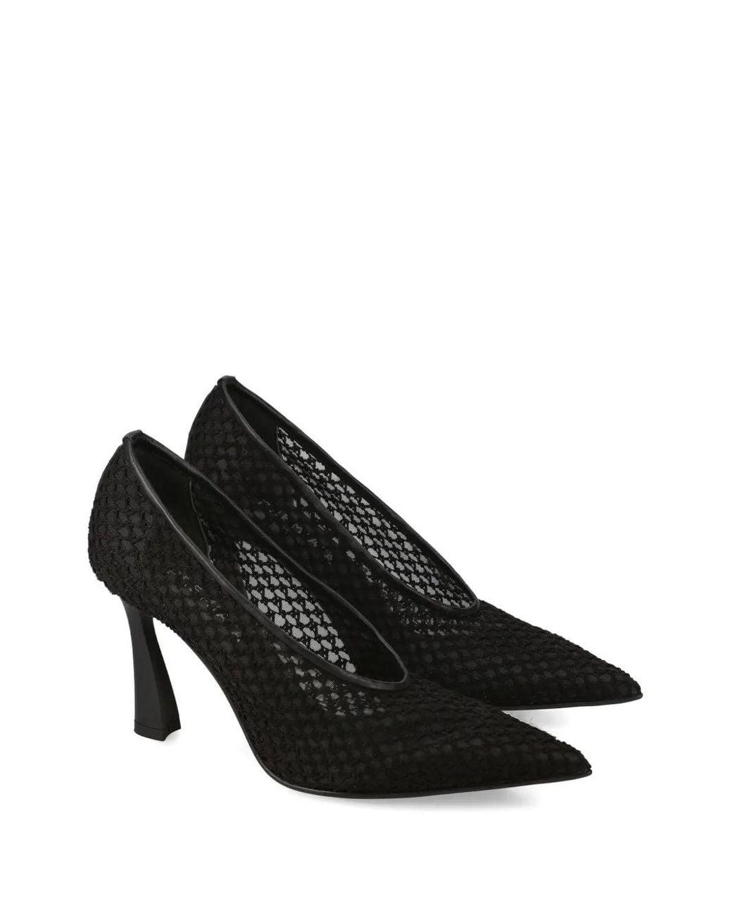 Premiata Black Mesh Pumps