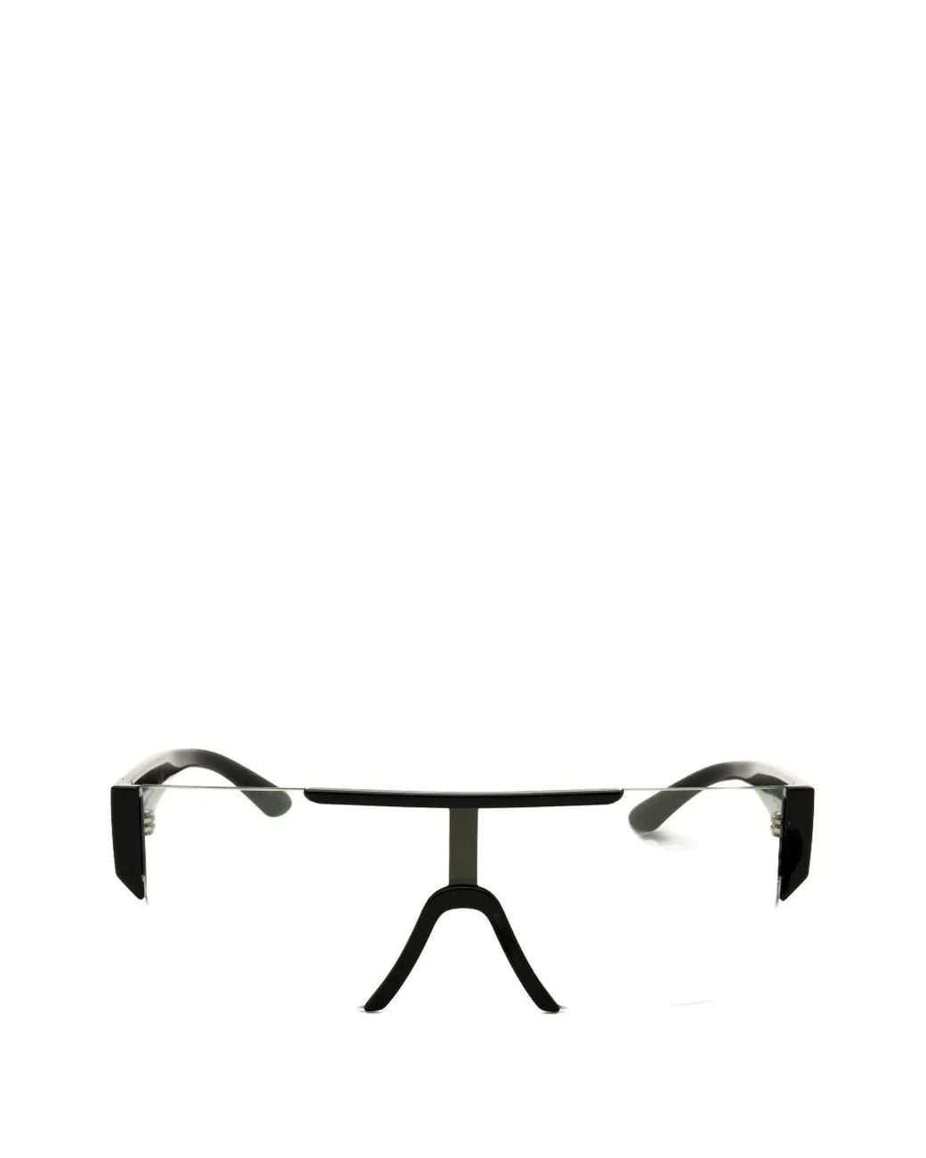 Burberry Black Shield-Frame Sunglasses for men