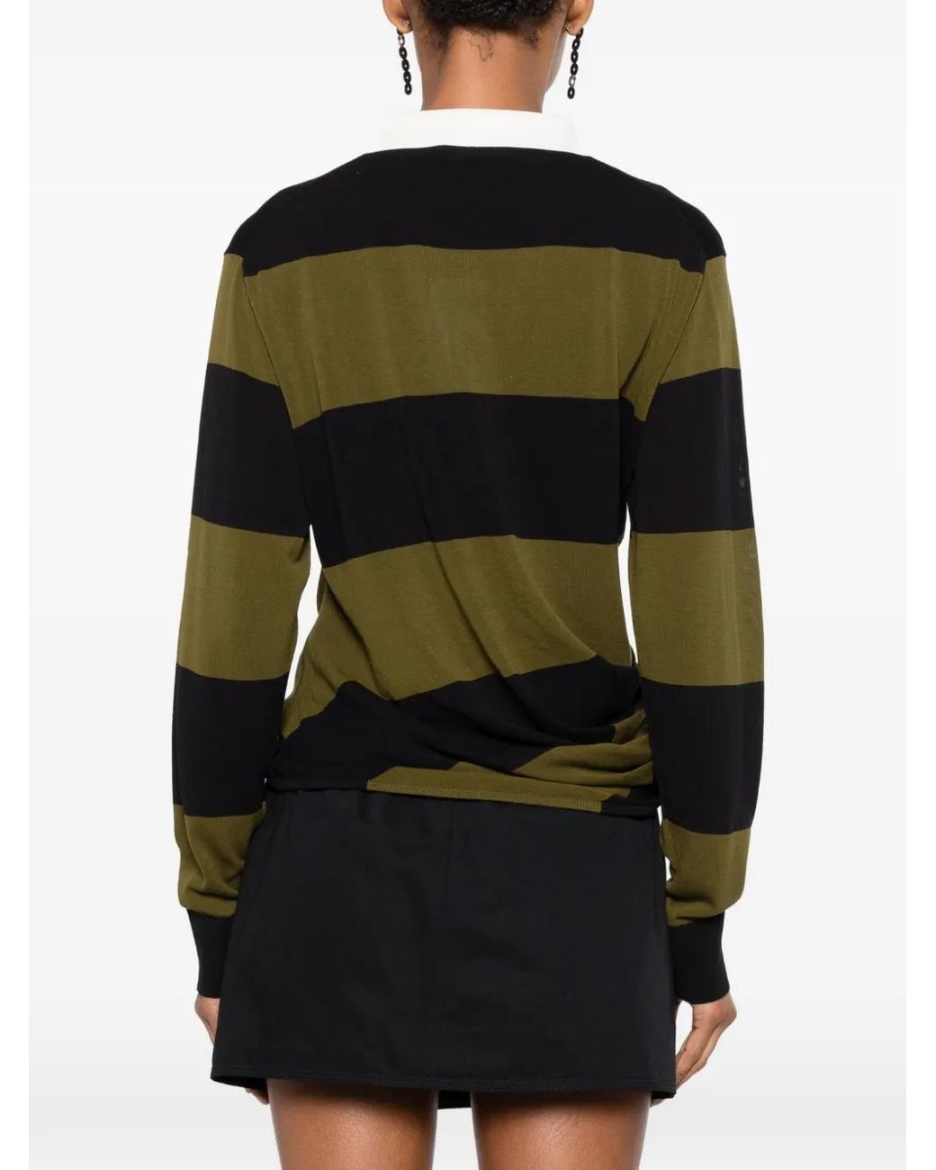 Proenza Schouler Black Corinna Top