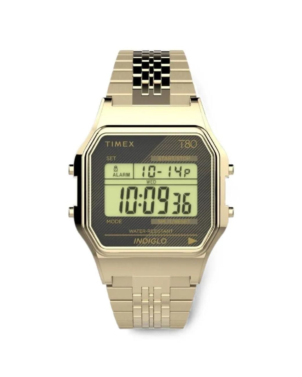 Timex Metallic T80 Digital Watch for men