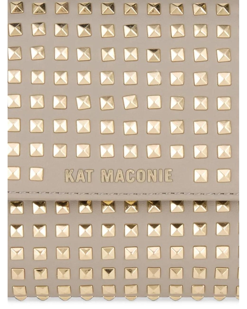 Kat Maconie White Sac Porté Épaule Victoria À Détails De Clous
