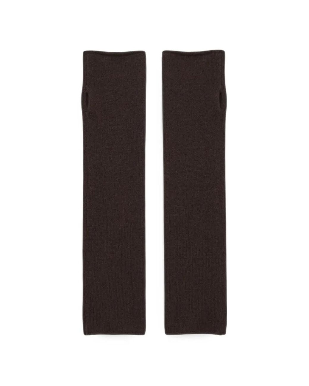 Lisa Yang Black Aspen Knitted Arm Warmers