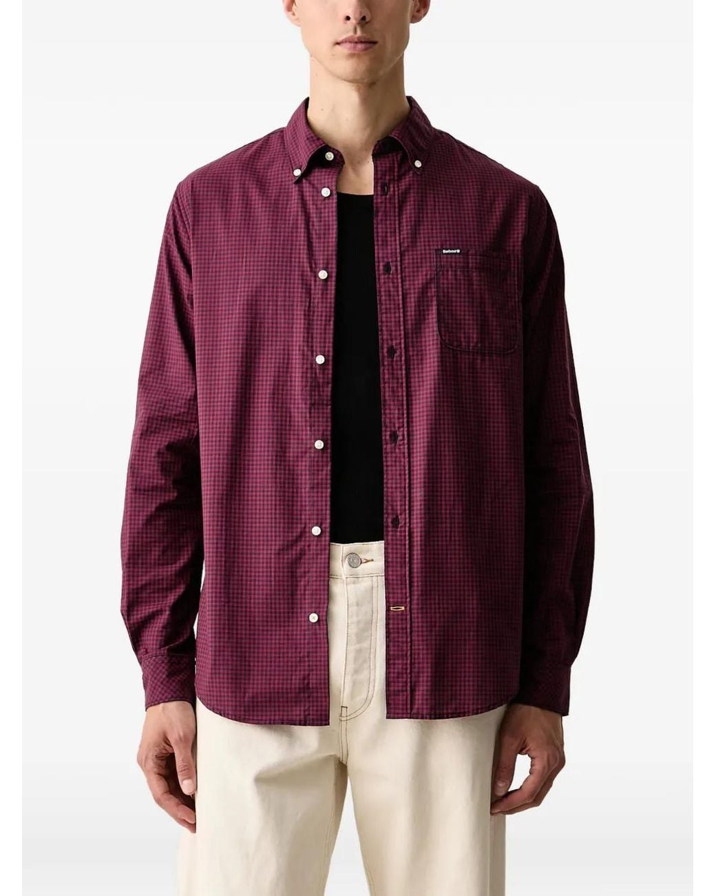 Barbour Harbourwall Tailored Long-Sleeved Shirt for men