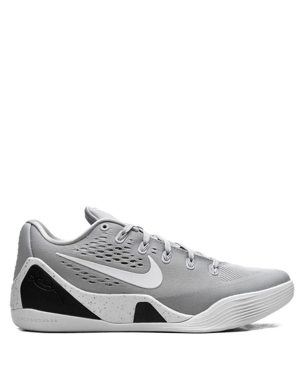 Nike Gray Kobe 9 Em Low-Tops Sneakers for men