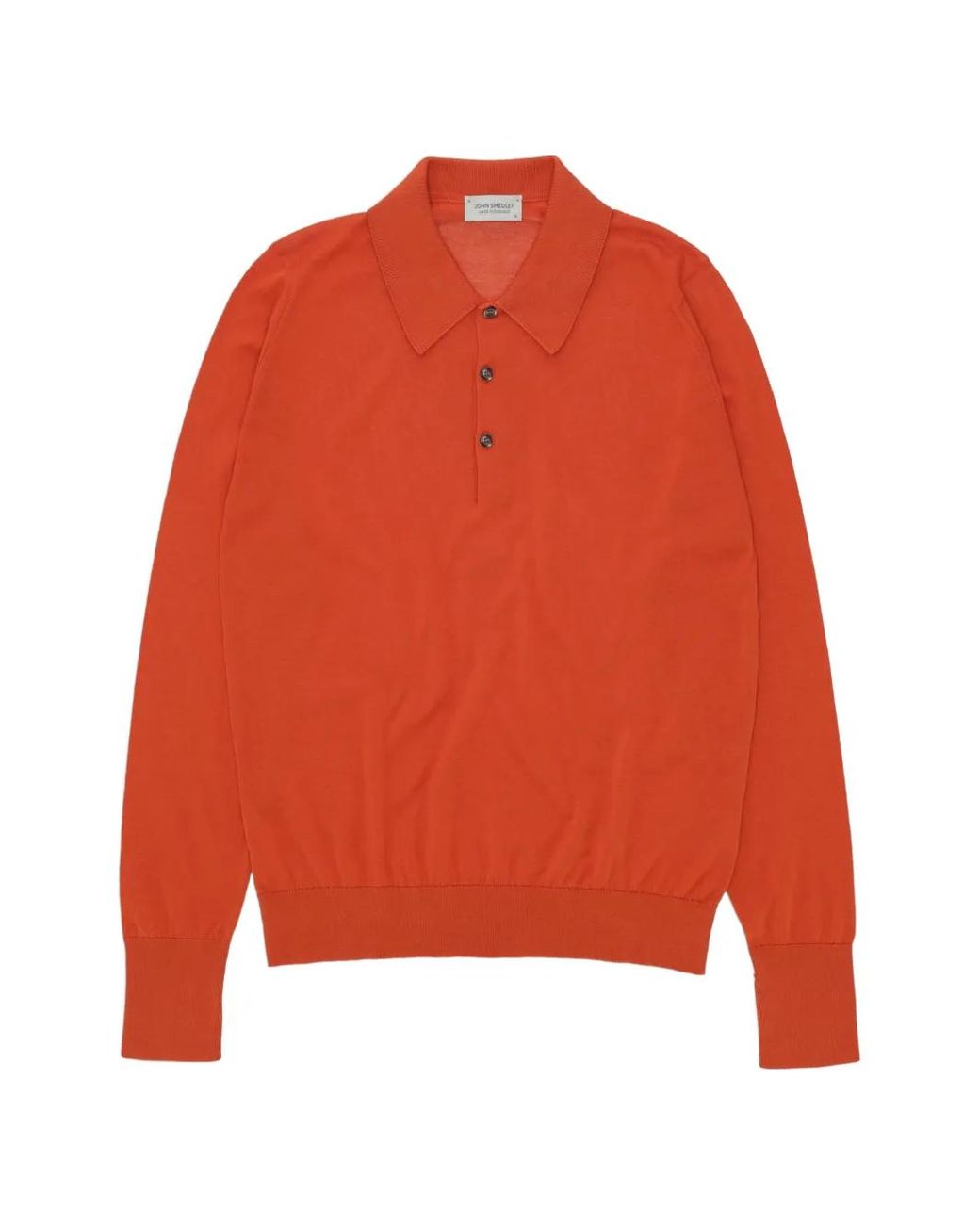 Fortela Orange Polo Finchley En Maille De Coton for men