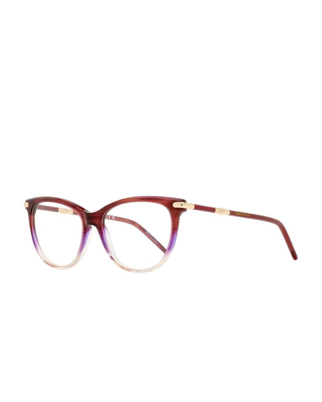 Longchamp Green Oval-Frame Glasses