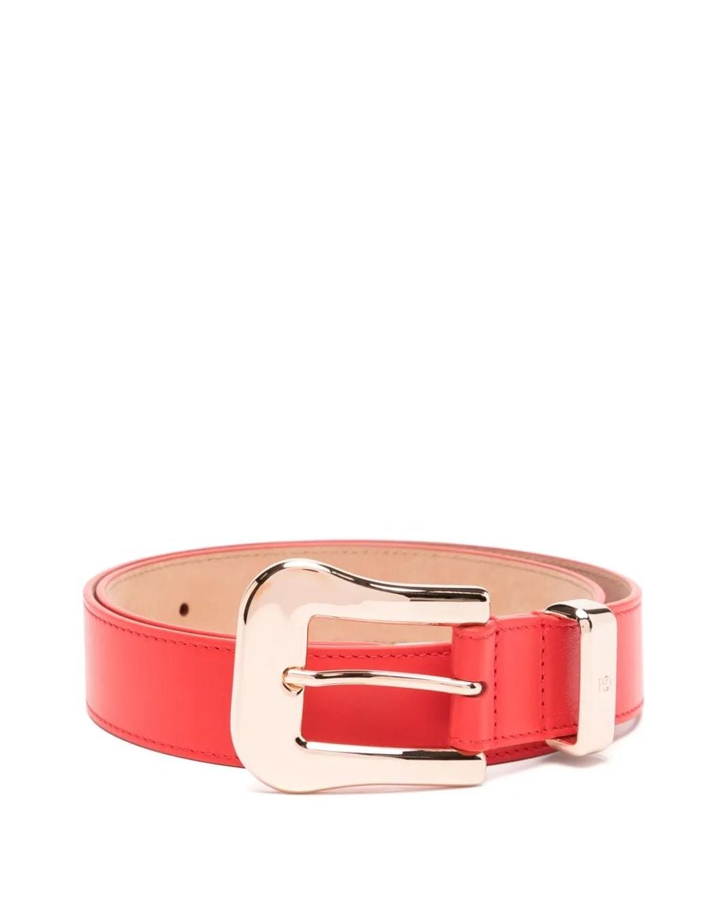 Gabriela Hearst Red Leather Belt
