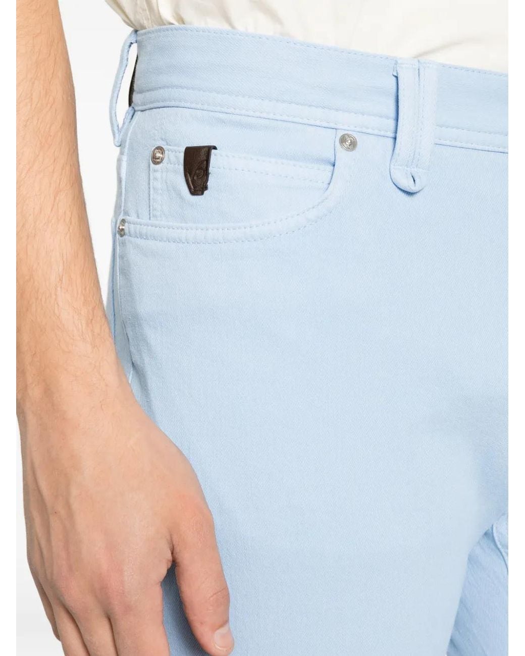 Brioni Blue Meribel Denim Jeans for men