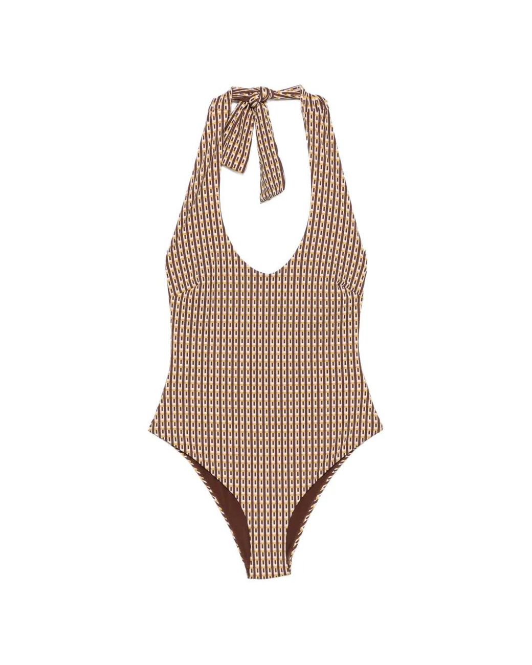 Sir Natural Cooper Tie One Piece Swimsuit