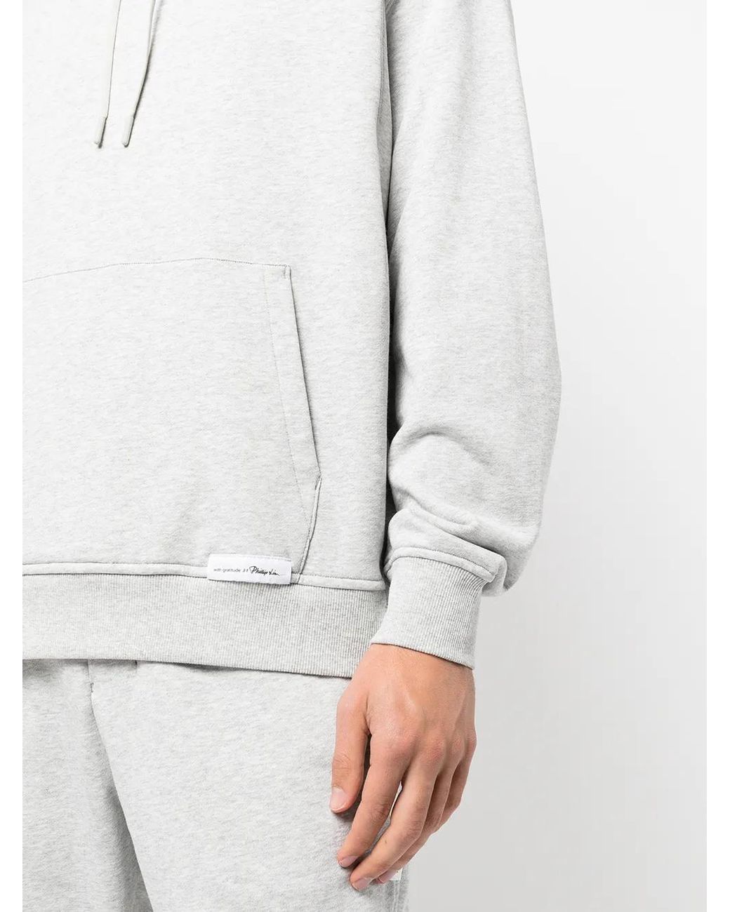 3.1 Phillip Lim White Everyday Terrycloth Hoodie for men