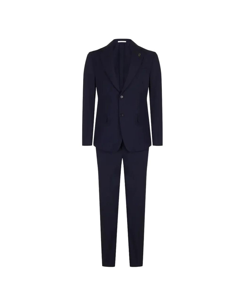 Pal Zileri Blue Costume À Simple Boutonnage for men