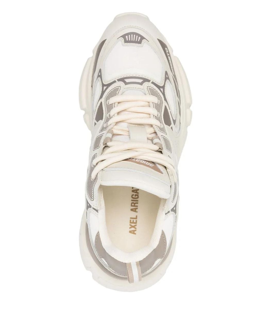 Axel Arigato White Sphere Trip Runner Sneakers