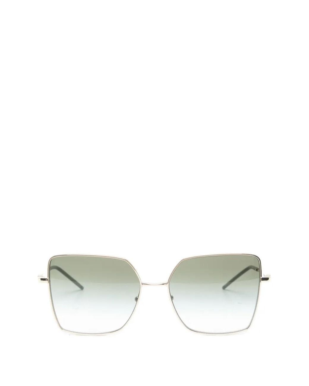 Emporio Armani Metallic Square-Frame Sunglasses