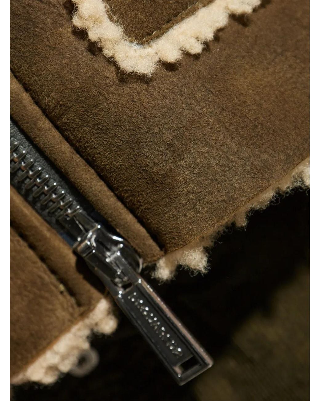 DSquared² Shearling-Jacke Mit Kapuze in Green für Herren
