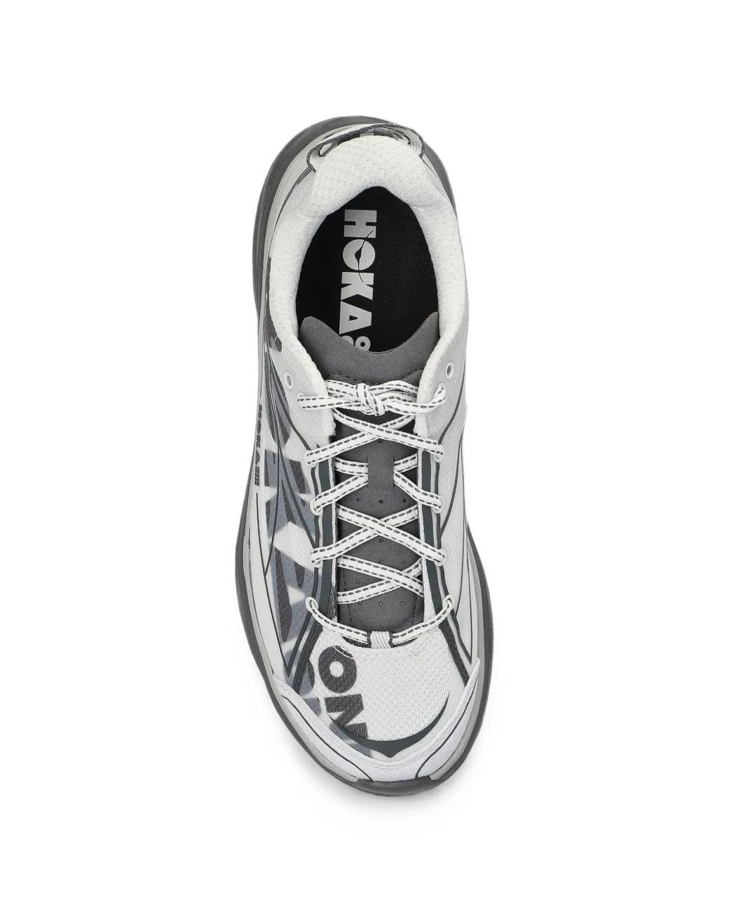 Hoka One One White Huaka Pro Sneakers