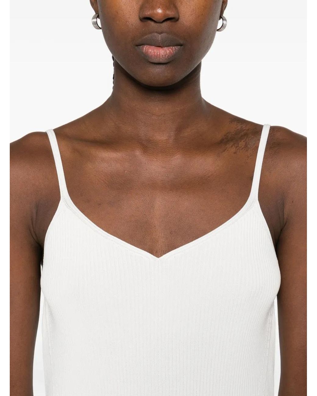 Top Sin Mangas CFCL de color White
